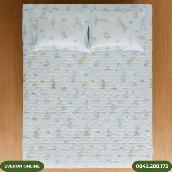 Bộ ga chun Everon CPT26201 Vườn Thú Trên Mây