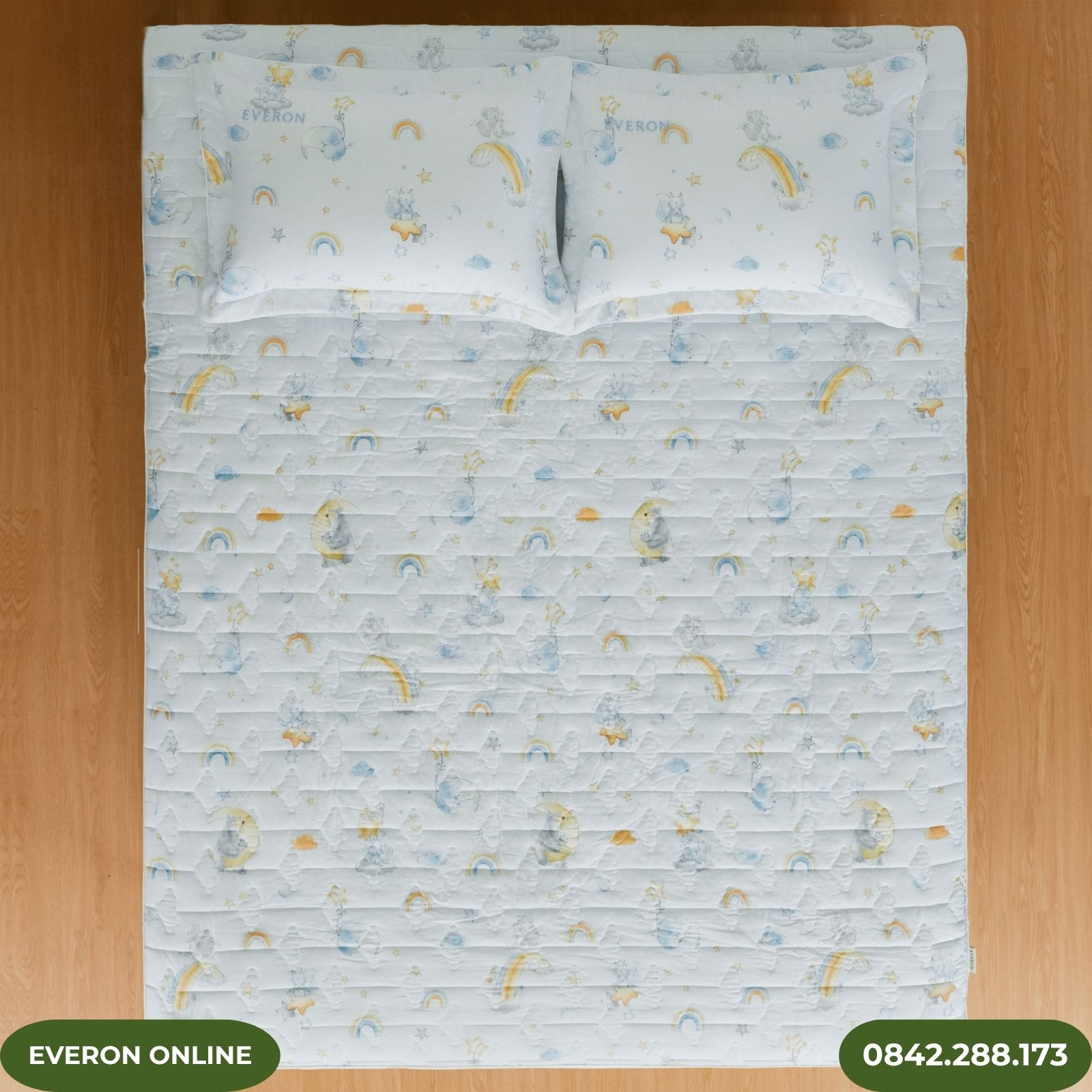 Bộ ga chun Everon CPT26201 Vườn Thú Trên Mây Bộ ga chun Everon CPT26201 Vườn Thú Trên Mây