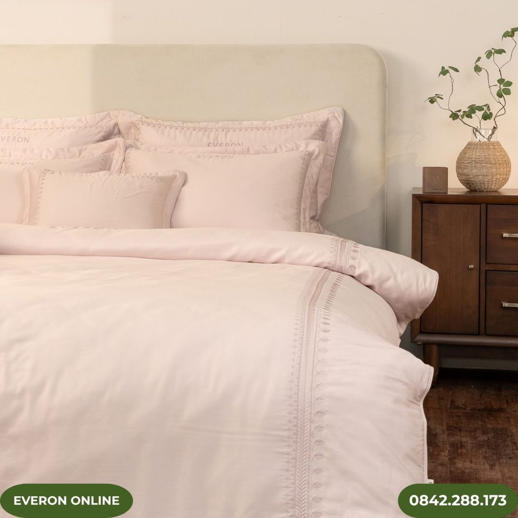 Bộ ga giường Everon ESTMC27003 Broderie Modal Cotton