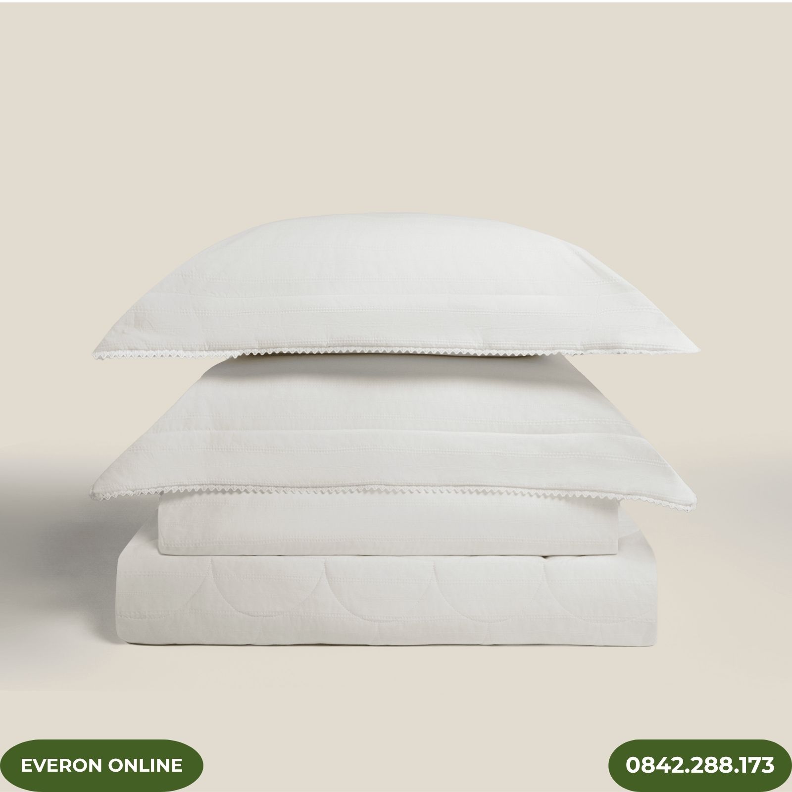 Chăn Ga Everon Cao Cấp Artemis ASCD26103 Ngọc Trai Chăn Ga Everon Cao Cấp Artemis ASCD26103 Ngọc Trai