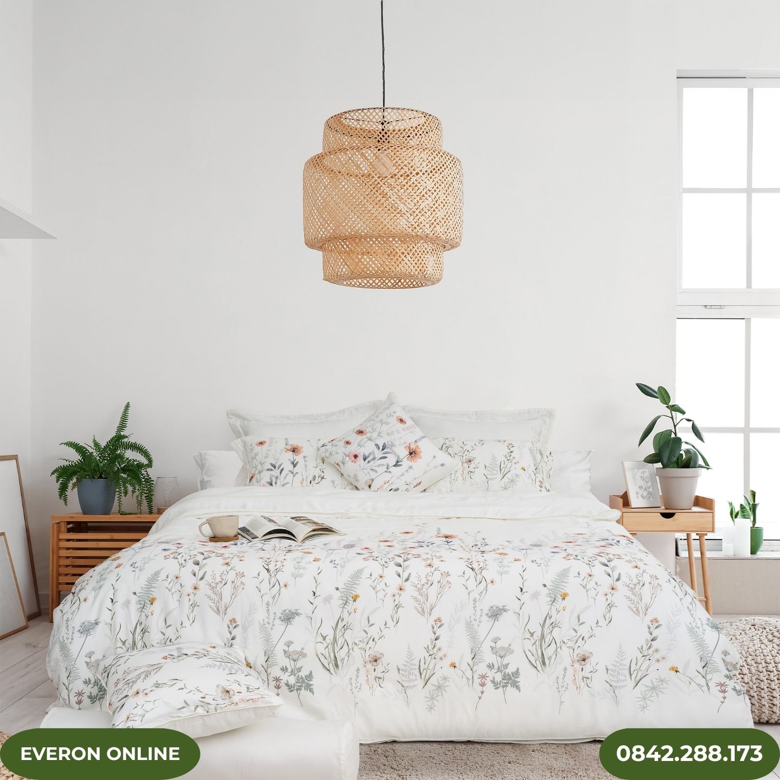 Chăn Ga Gối Everon Nét Chân Thành EPT25018 Vải Tencel Chăn Ga Gối Everon Nét Chân Thành EPT25018 Vải Tencel