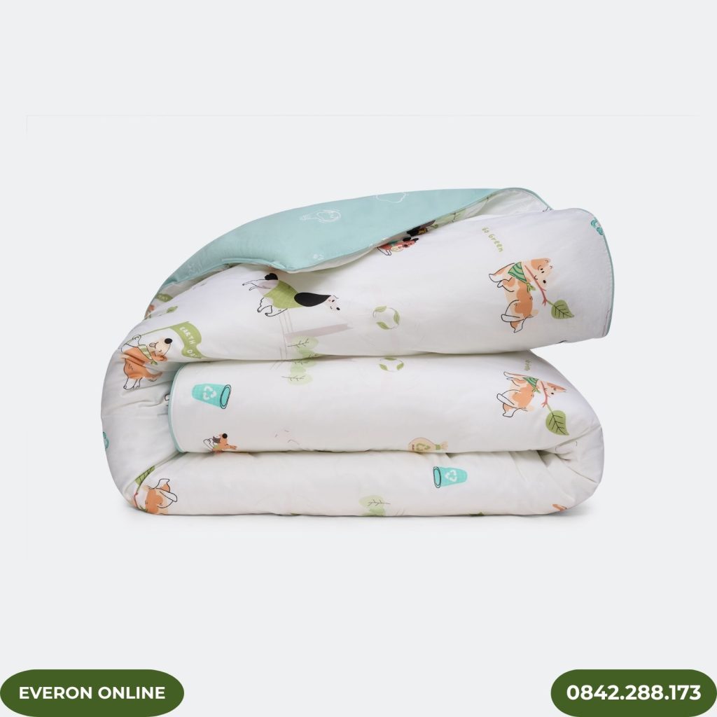 Chăn ga gối Everon Kids Cún Thân Thiện Cotton CPC25201