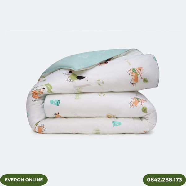 Chăn ga gối Everon Kids Cún Thân Thiện Cotton CPC25201
