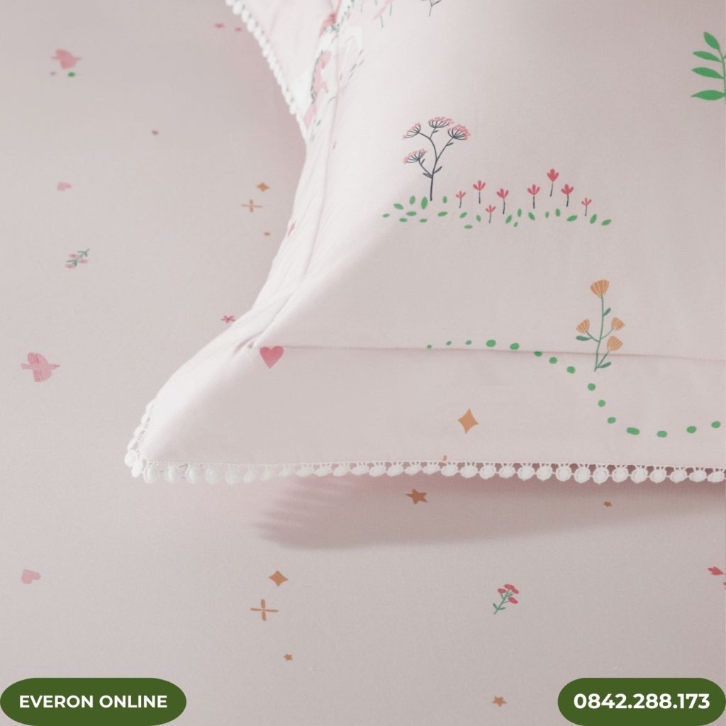 Chăn ga gối cho bé Xứ Sở Thần Tiên Everon