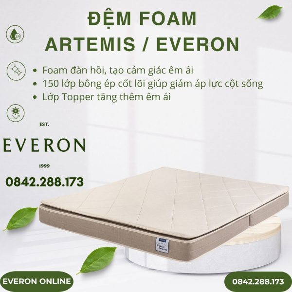 Đệm Foam Artemis Everon