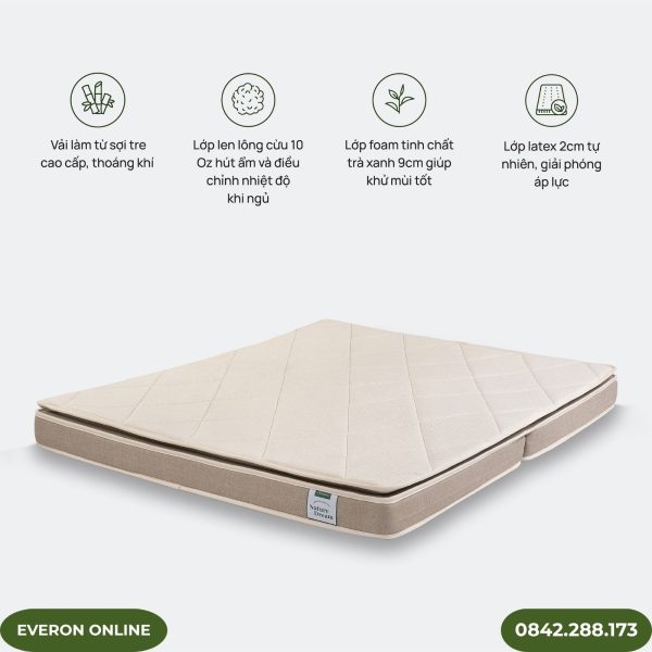 Đệm Foam Everon Nature Dream