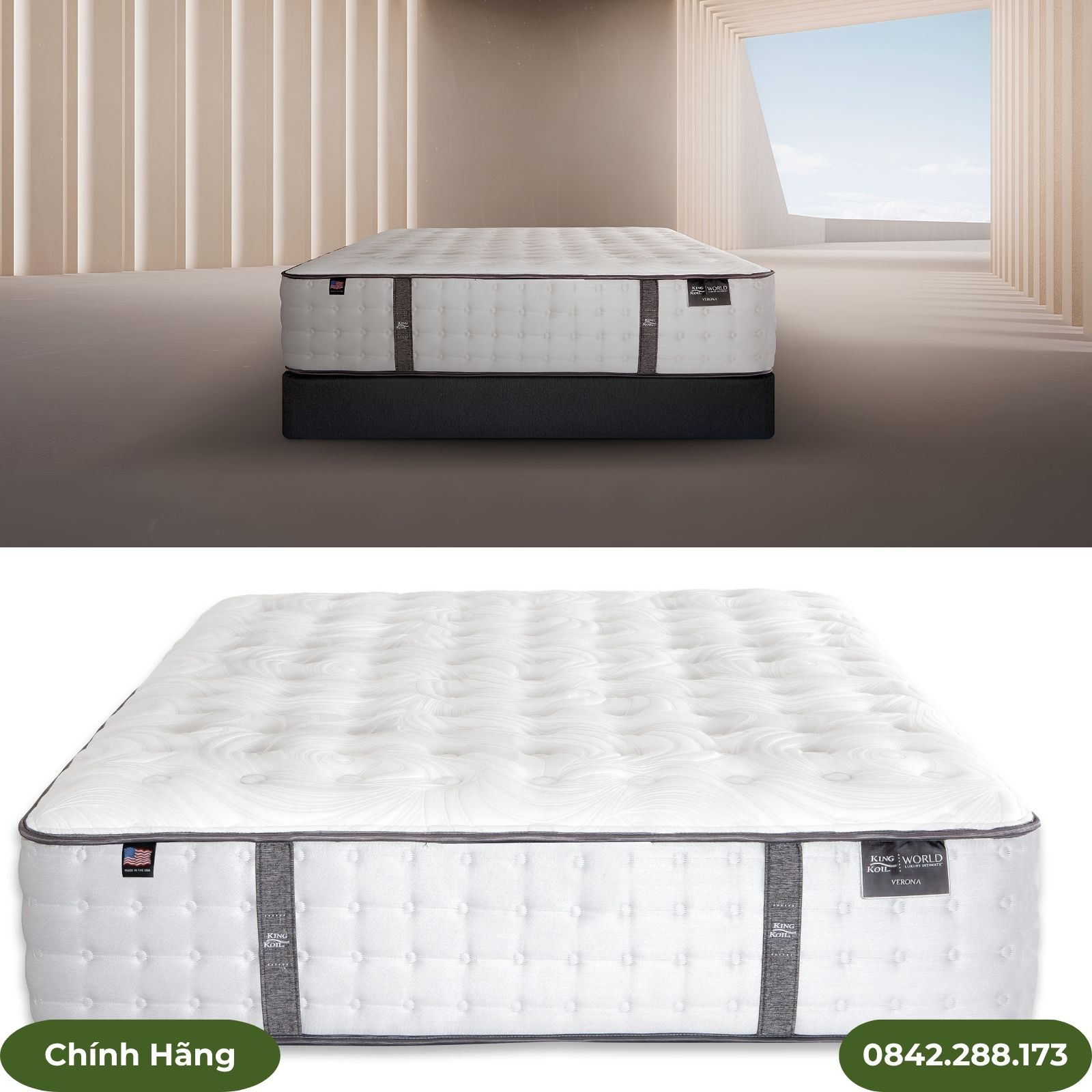 Đệm King Koil Verona Firm cao cấp Đệm King Koil Verona Firm cao cấp