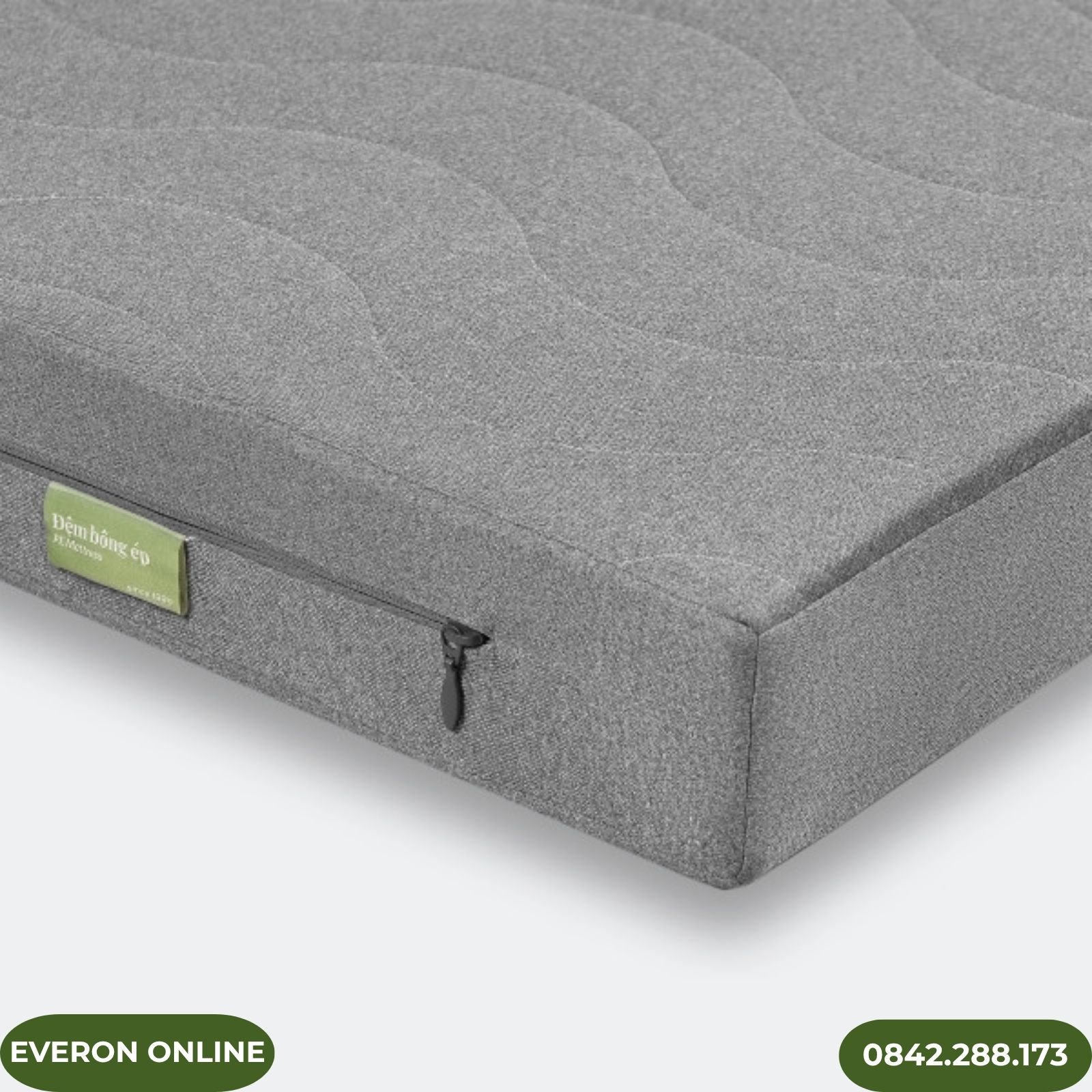 Đệm bông ép Everon vỏ gấm cao cấp Đệm bông ép Everon vỏ gấm cao cấp