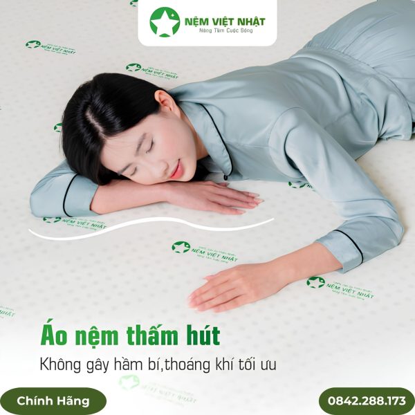 Đệm cao su non Việt Nhật cao cấp