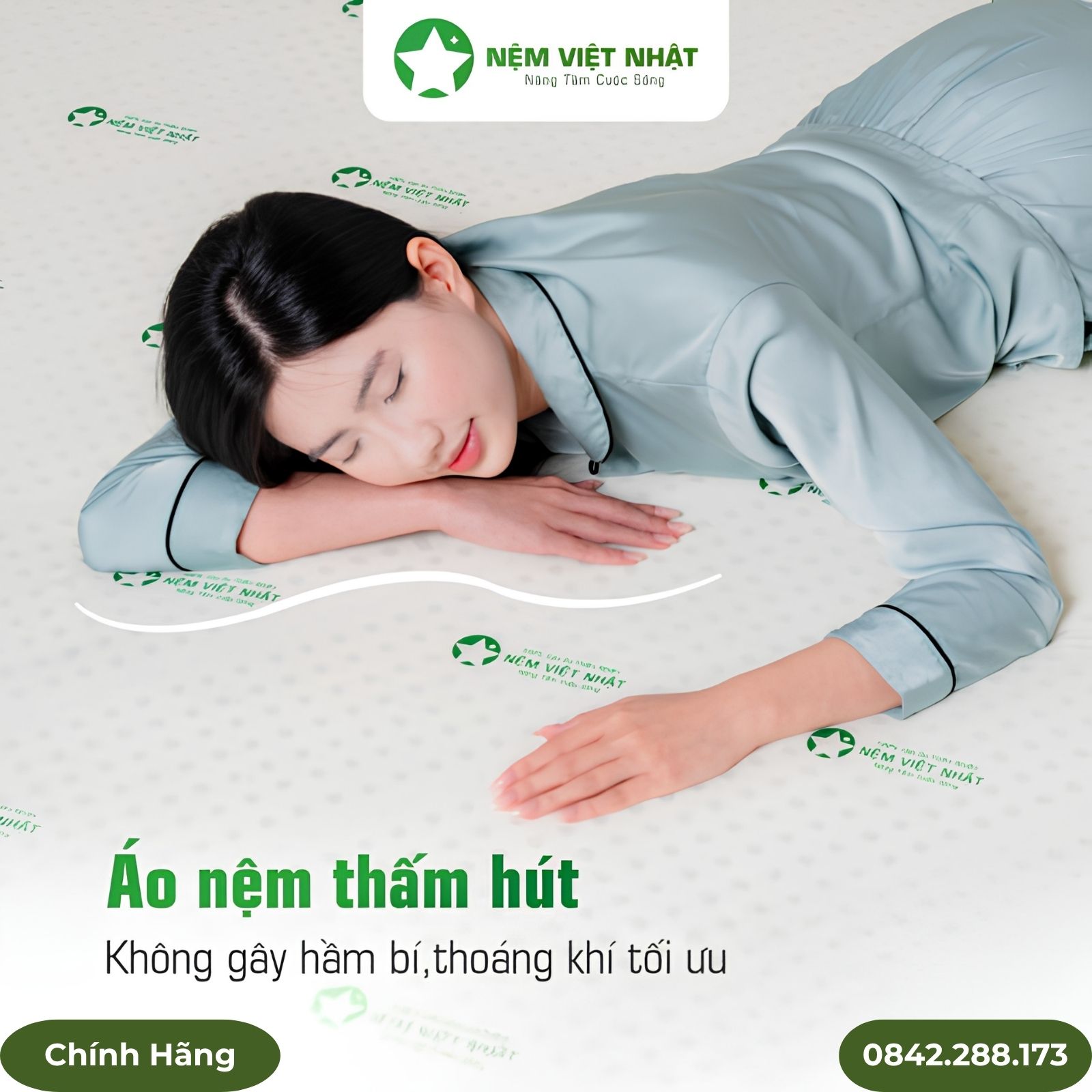 Đệm cao su non Việt Nhật cao cấp Đệm cao su non Việt Nhật cao cấp