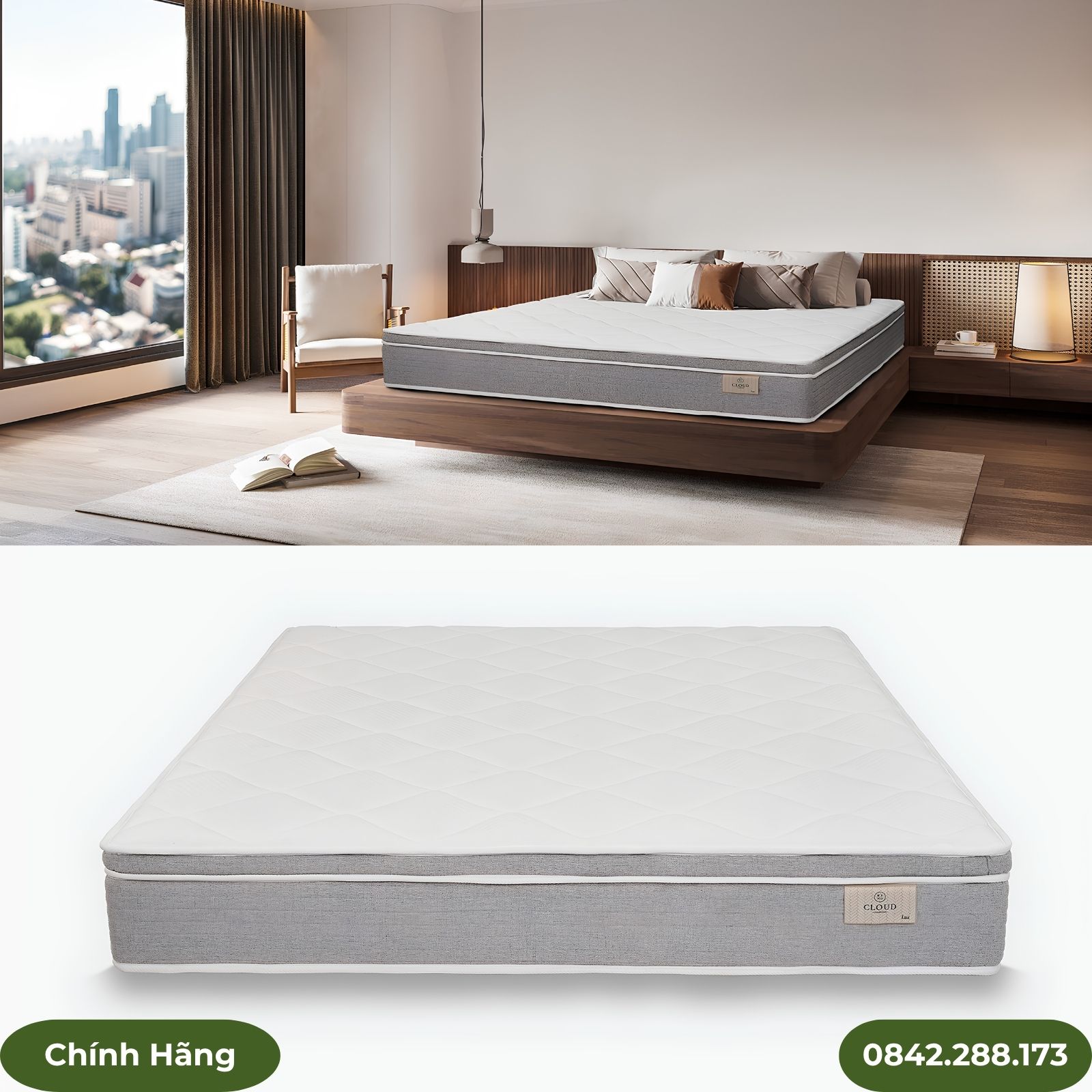 Đệm lò xo King Koil Cloud Lux cao cấp Đệm lò xo King Koil Cloud Lux cao cấp
