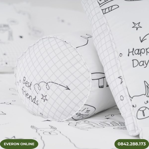 Everon CPC25204 Vườn Thú Tinh Nghịch Cotton