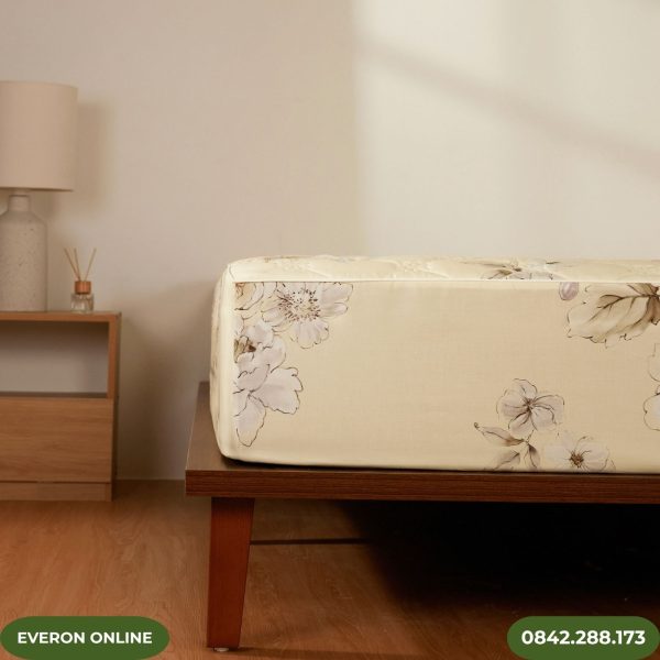 Everon EPTC26018 Bộ chăn ga Tencel Muôn Hoa Vàng sang trọng