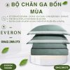 Bộ chăn ga gối Everon ESB26005 Mặt hồ xanh