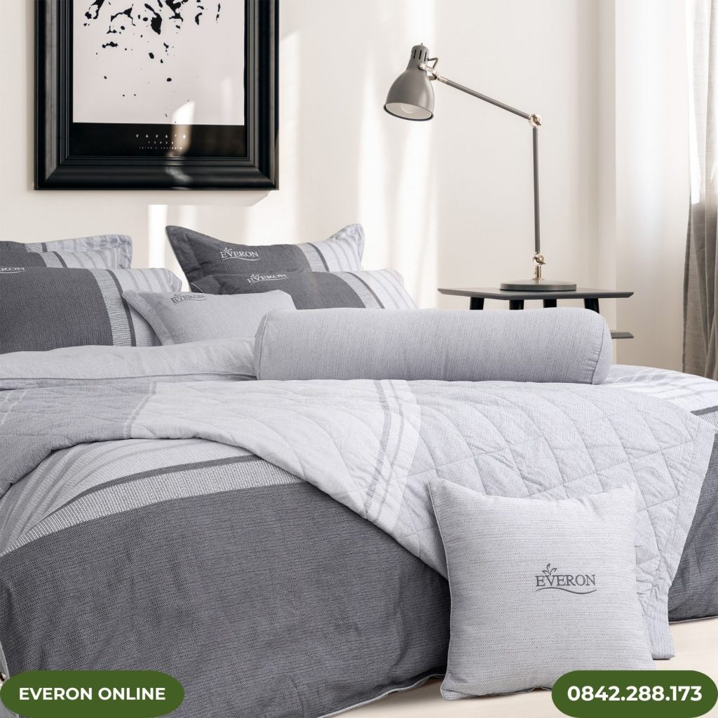 Ga trải giường Everon EPM25039 Kẻ Giao Thoa