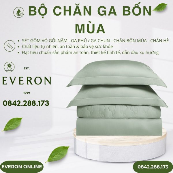 Bộ chăn ga gối Everon ESTJ26009