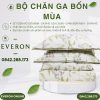 Bộ chăn ga gối Everon EPC26013 Mùa quả dại BST Đơm Hoa