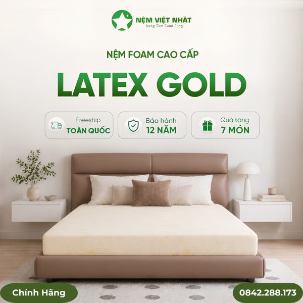 Nệm Foam Latex Gold