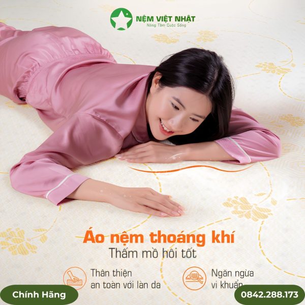 Nệm Foam Việt Nhật Mút Ép Gold