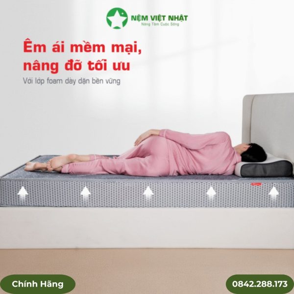 Nệm foam Nano Việt Nhật cải tiến