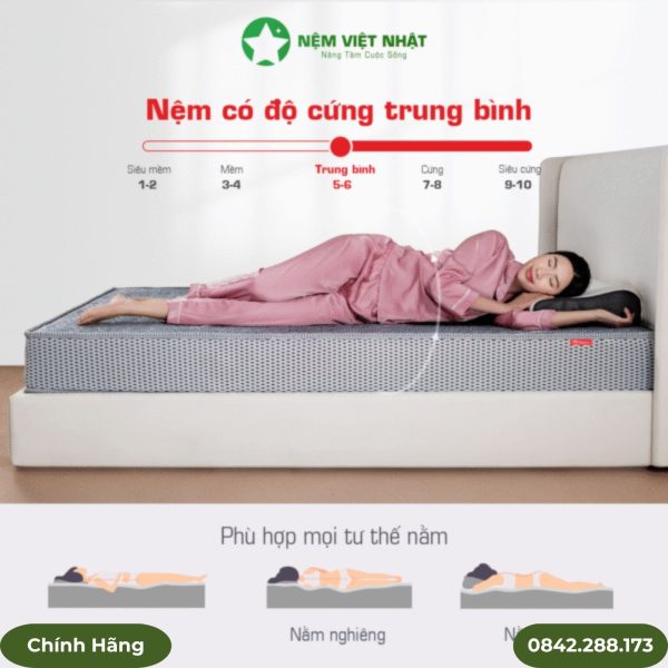 Nệm foam Nano Việt Nhật cao cấp