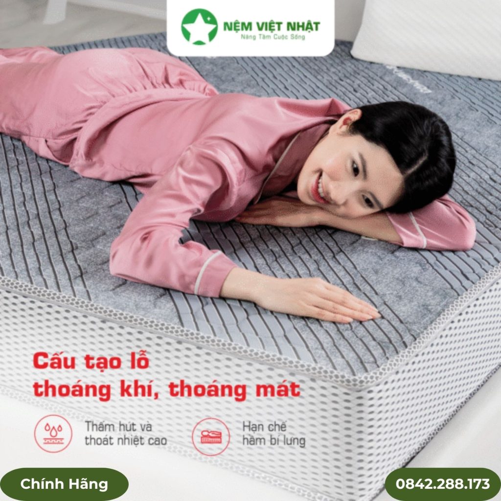 Nệm foam Nano Việt Nhật mềm mại