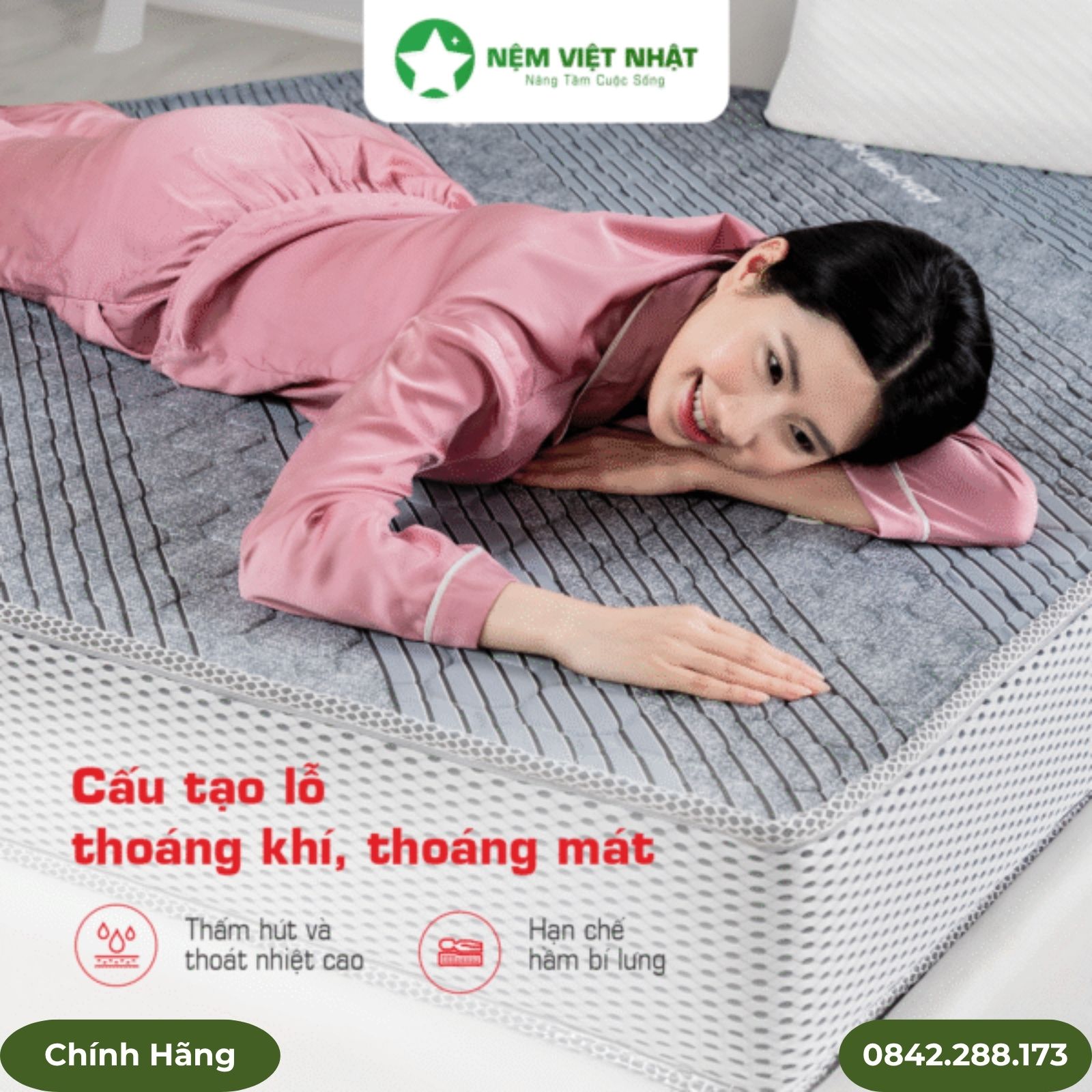Nệm foam Nano Việt Nhật mềm mại Nệm foam Nano Việt Nhật mềm mại