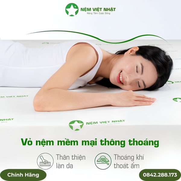 Nệm foam Sora mút D Việt Nhật