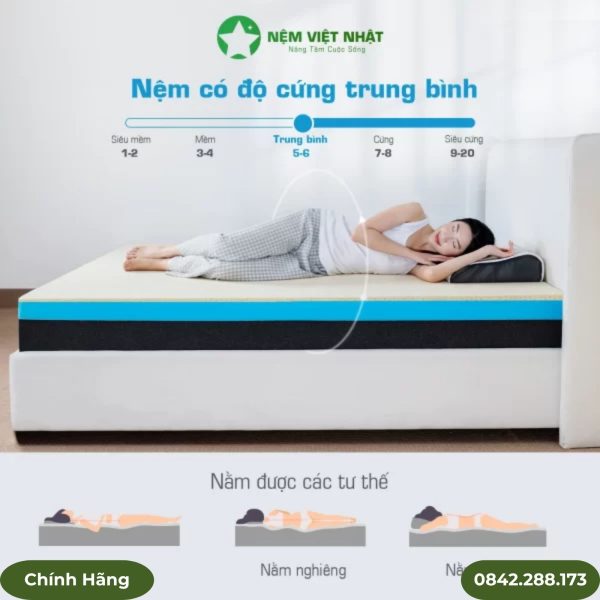 Nệm foam đa tầng Việt Nhật Enzo