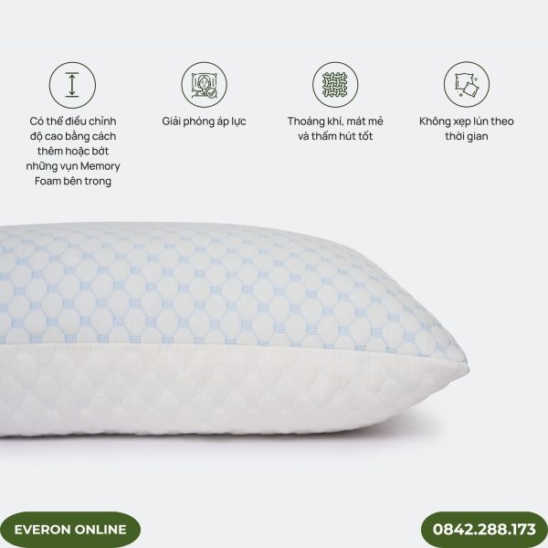 Ruột gối Shredded Memory Foam