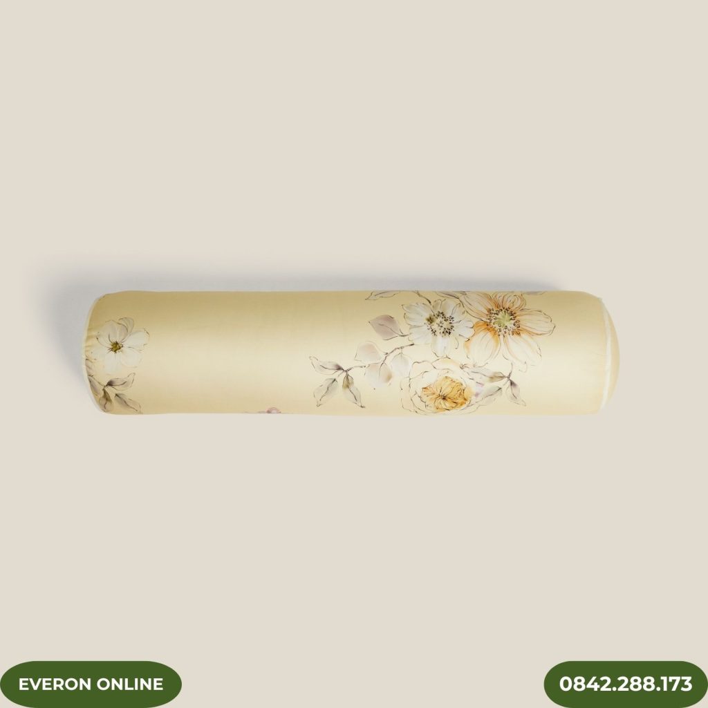 Set chăn ga gối Everon EPTC26018 Muôn Hoa Vàng cao cấp