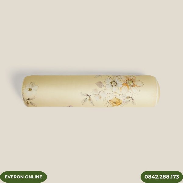 Set chăn ga gối Everon EPTC26018 Muôn Hoa Vàng cao cấp