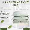 Bộ chăn ga gối Everon EPTC26011 Thu Thiên Thanh