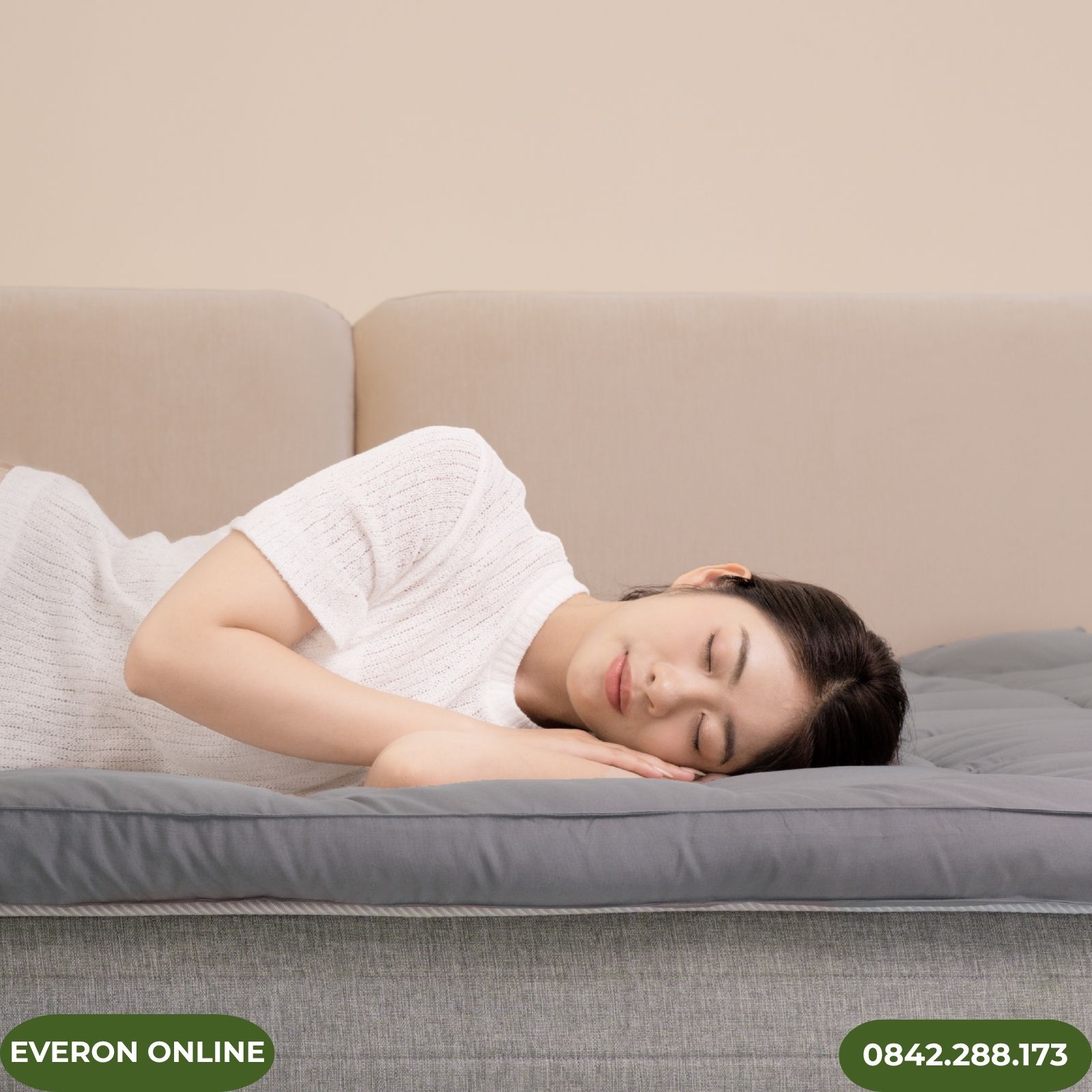 Topper Everon chần bông mềm mại Topper Everon chần bông mềm mại