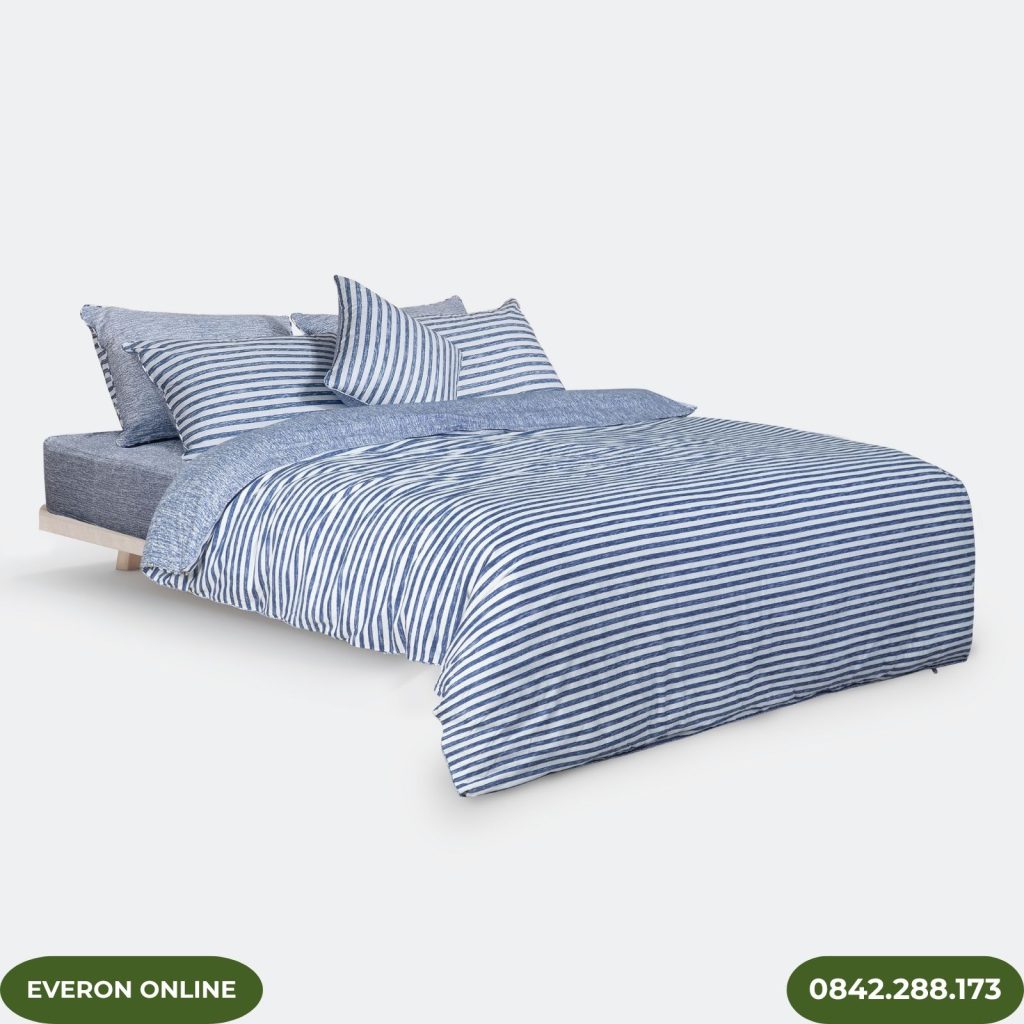 Bộ Chăn Ga Everon Bamboo EPBC25014 Nét Đương Thời