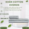 Bộ Khăn Everon Cotton Sọc Đen Cao Cấp