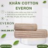 Bộ Khăn Everon Cotton Sọc Nâu Sang Trọng