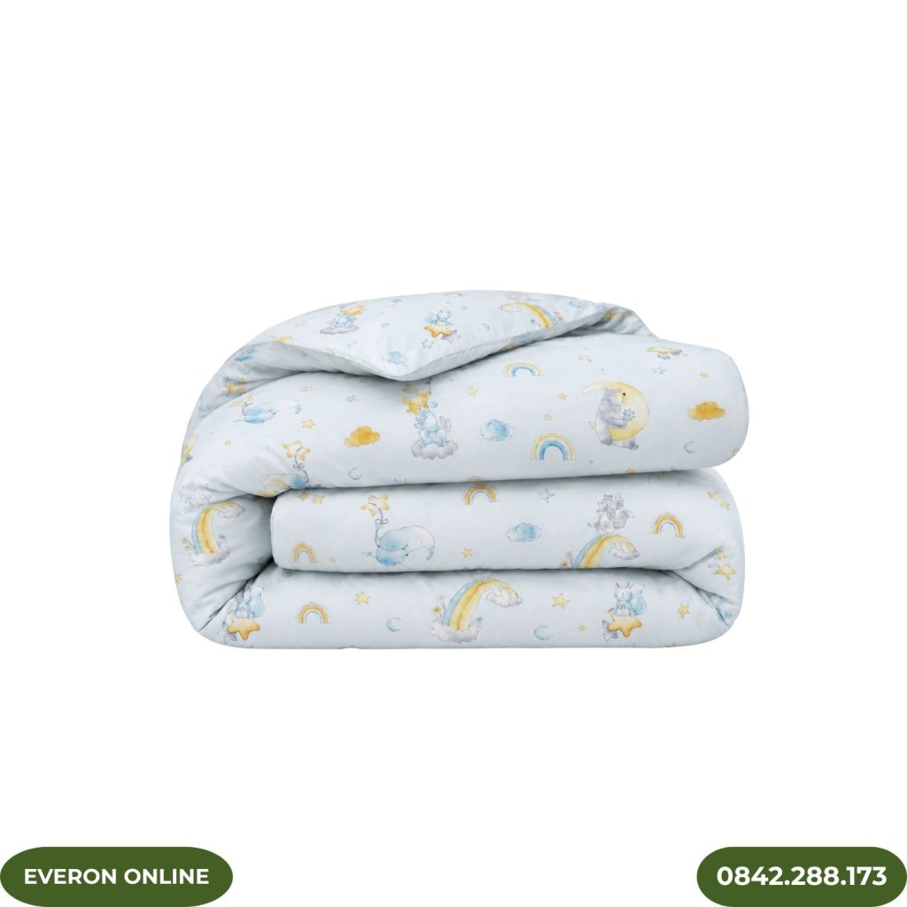 Bộ chăn Everon CPT26201 vườn thú trên mây Tencel BST Cutie
