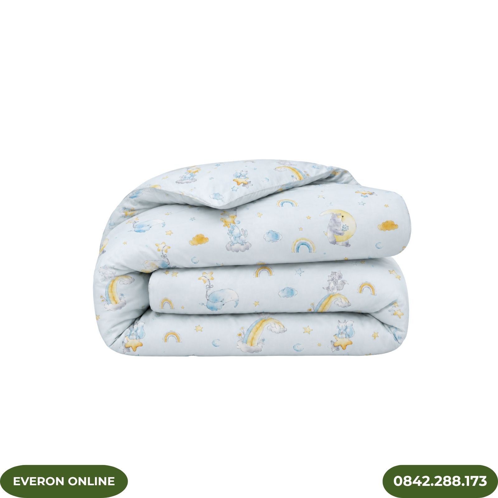 Bộ chăn Everon CPT26201 vườn thú trên mây Tencel BST Cutie Bộ chăn Everon CPT26201 vườn thú trên mây Tencel BST Cutie