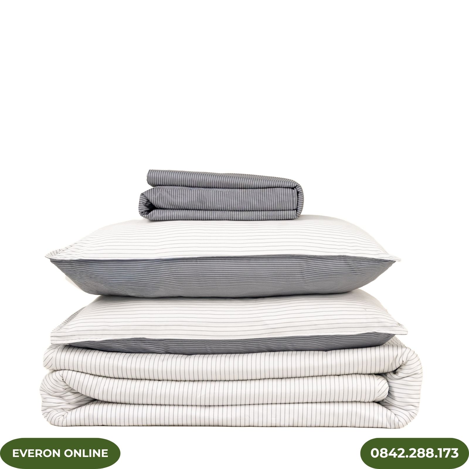 Bộ chăn ga EVERON BPC704 Cotton Pinstripe Bộ chăn ga EVERON BPC704 Cotton Pinstripe