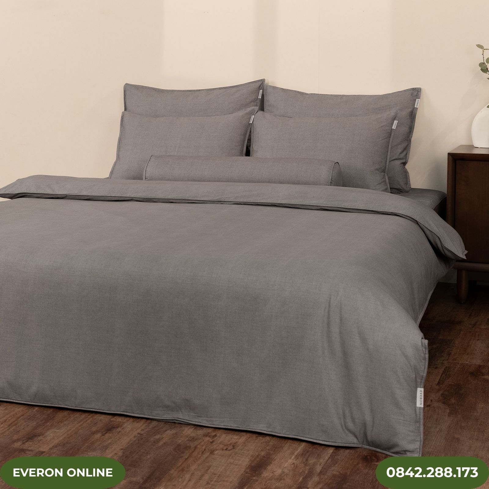 Bộ chăn ga EVERON Melange BPC703 Cotton Bộ chăn ga EVERON Melange BPC703 Cotton