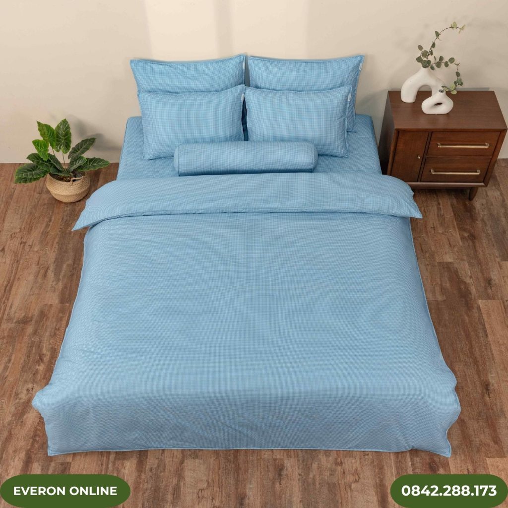 Bộ chăn ga Everon BPC702 Basic Cotton