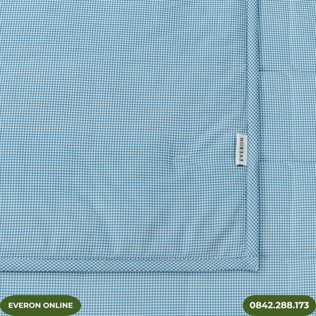 Bộ chăn ga Everon BPC702 Gingham Cotton chính hãng