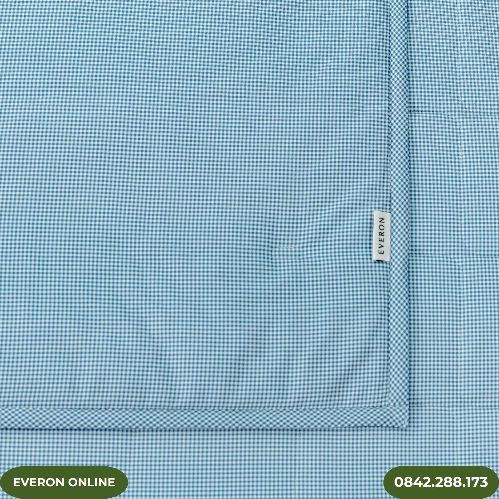 Bộ chăn ga Everon BPC702 Gingham Cotton chính hãng Bộ chăn ga Everon BPC702 Gingham Cotton chính hãng