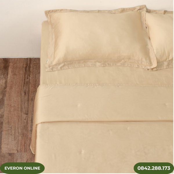 Bộ chăn ga Everon BSL712 màu Sandy thanh lịch