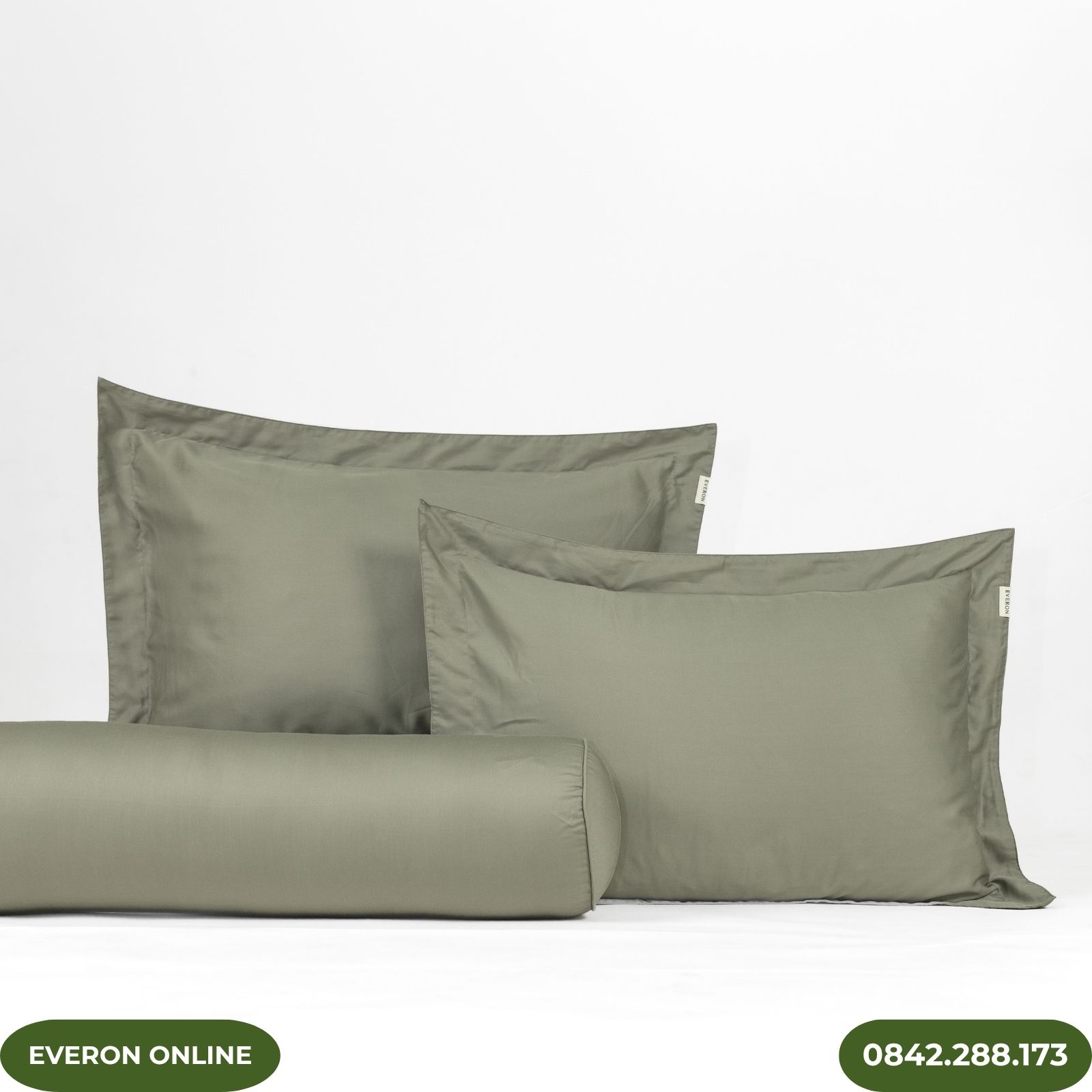 Bộ chăn ga Everon BSL714 Sage BST Basic Bộ chăn ga Everon BSL714 Sage BST Basic