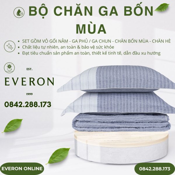 Bộ chăn ga Everon EPM25013 Con Đường Mới Modal