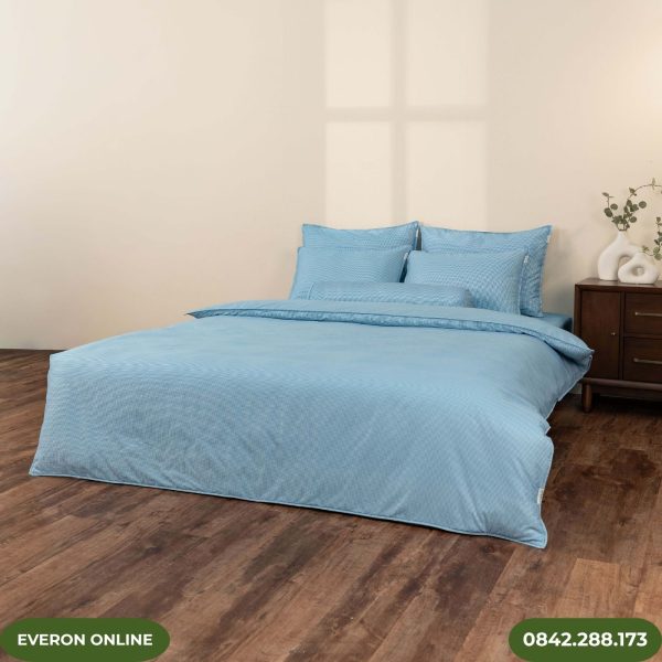 Bộ chăn ga Gingham Everon BPC702