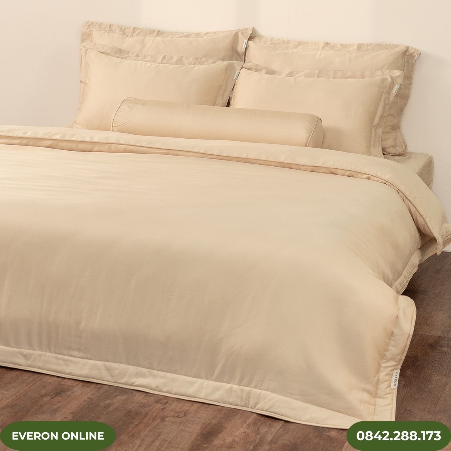 Bộ chăn ga Lyocell Twill Everon BSL712 Sandy Bộ chăn ga Lyocell Twill Everon BSL712 Sandy