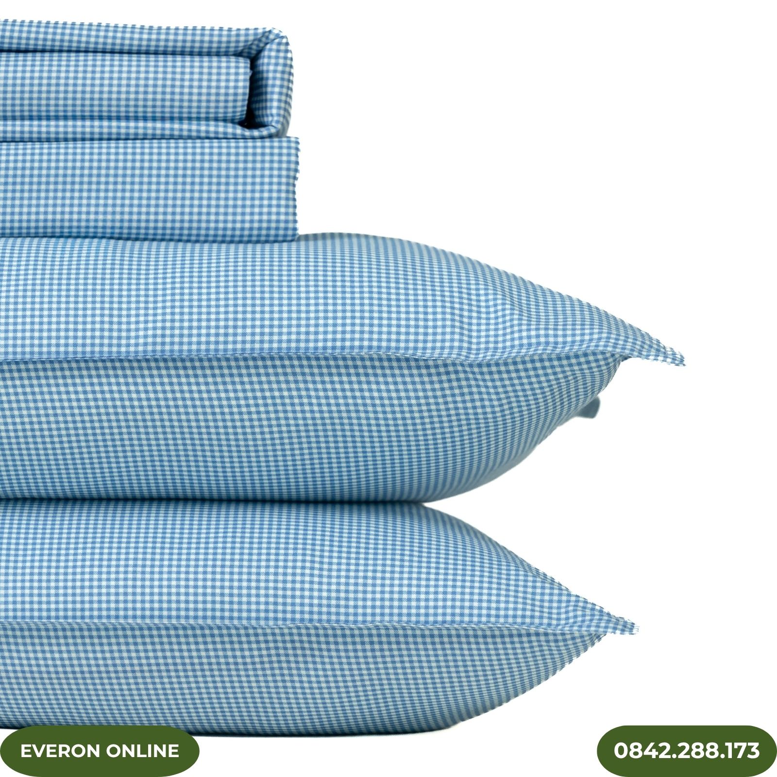 Bộ chăn ga giường Everon BPC702 Gingham Cotton Bộ chăn ga giường Everon BPC702 Gingham Cotton